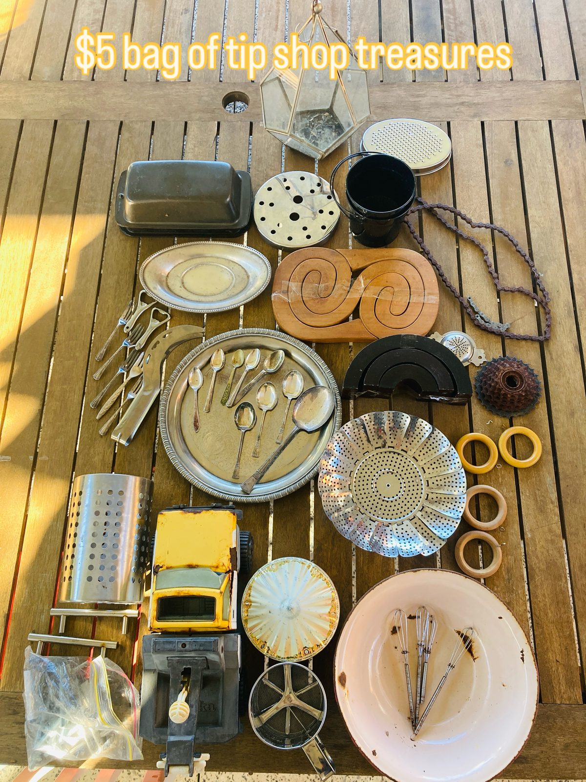 $5 bag of tip shop treasures